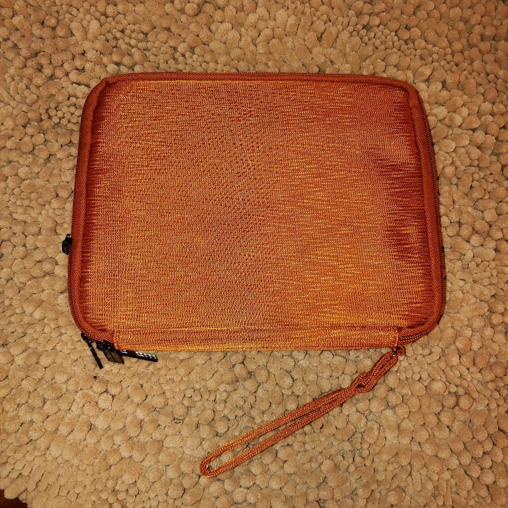 Bubm Rust Color Electronics Storage Case Euc - image 8